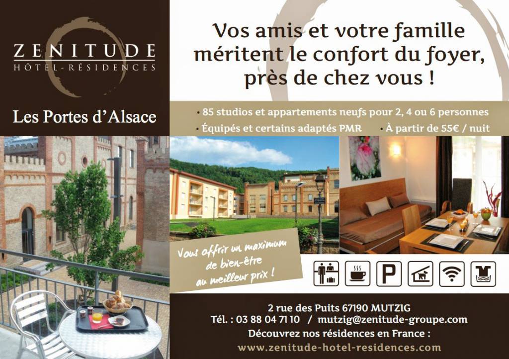 R&eacute;sidence Les Portes d’Alsace Mutzig Saint-Di&eacute;-des-Vosges
