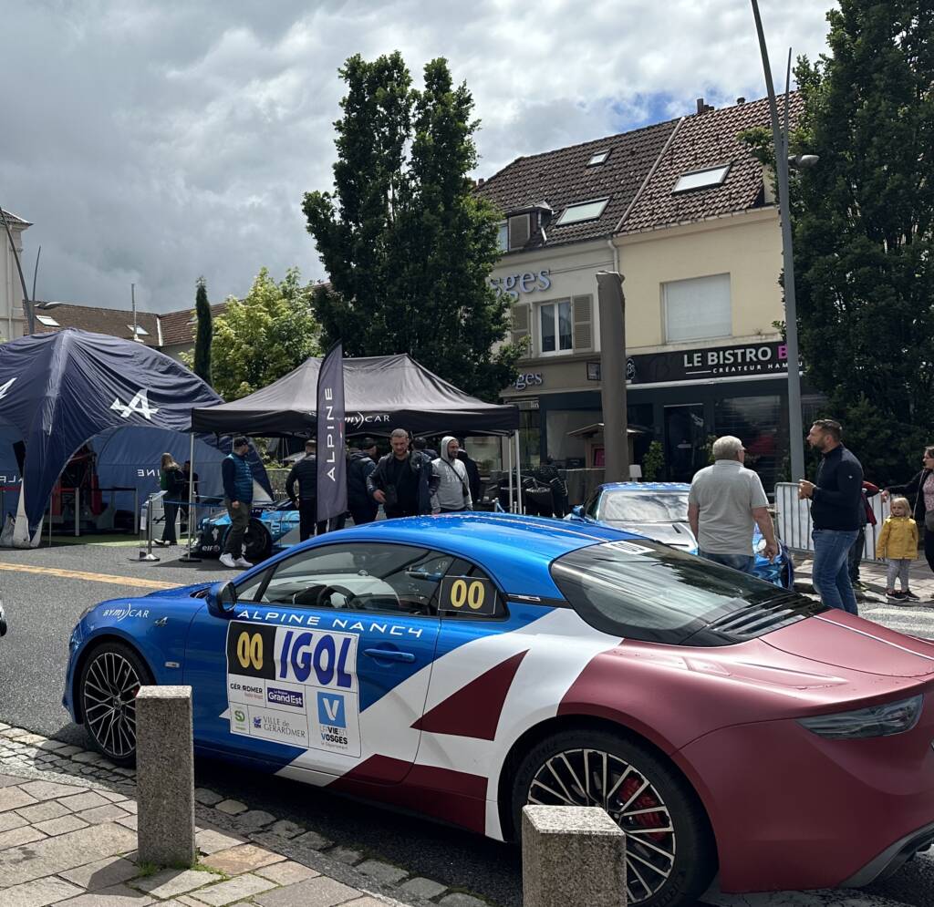 RALLYE des VOSGES avec ByMyCar       Alpine Nancy Laxou Haguenau